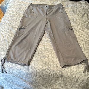 Chicos zenergy grey pants size 1. Like new.